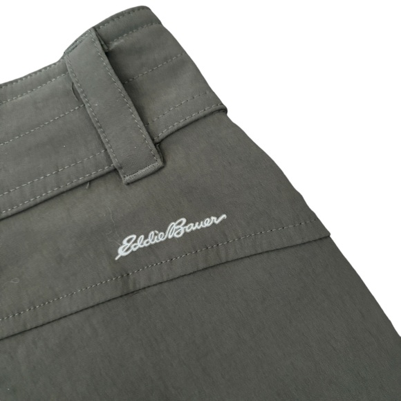 Eddie Bauer Ladies' Summer Trail Short Olive Green 6 - Picture 6 of 12